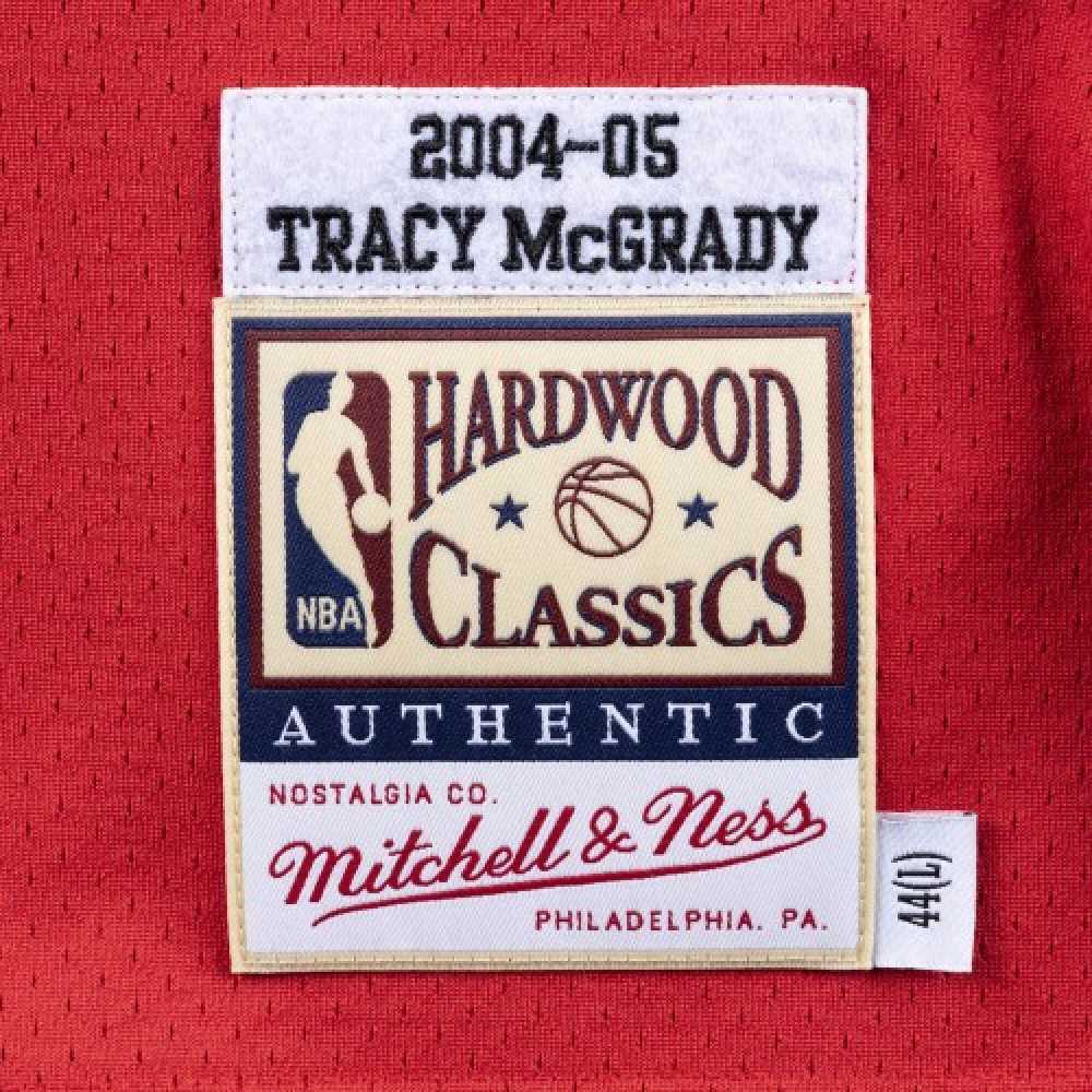 Men's Houston Rockets Tracy McGrady #1 Throwback Red 04-05 Hardwood Classics Swingman Jersey-Pro Kit Vault | Brand New 26/27 Sports Jerseys
